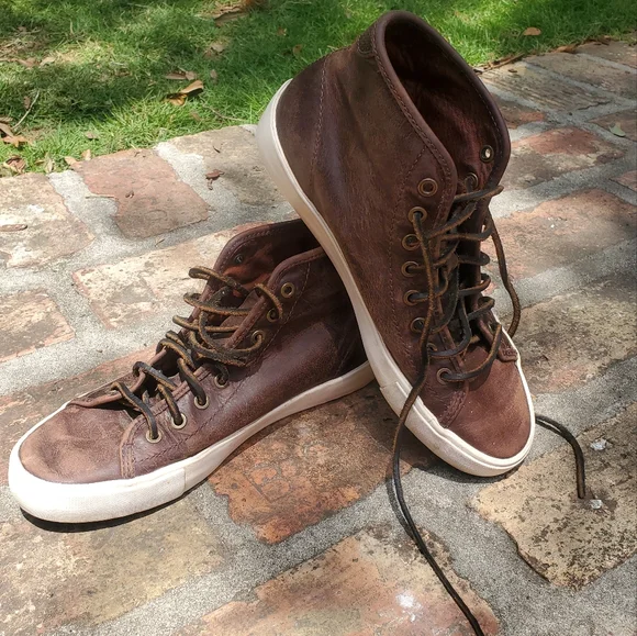 Frye | Shoes | Frye Brown Brett High Mens Shoes Boots | Poshmark display picture 1